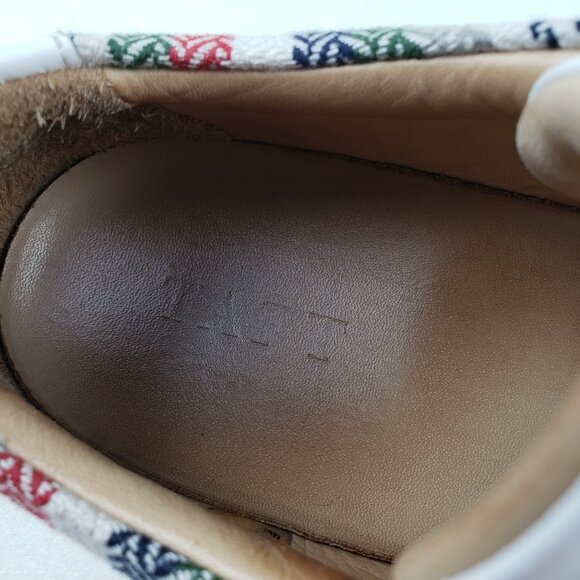 Taft Classic Striped Sneaker Mens 9 Multicolor Lace Up Casual Shoe Portugal - Picture 11 of 14